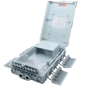 Quality 18F 16 Port Fiber Optic Splitter Box 1*16 LGX PLC Wall Mount wholesale