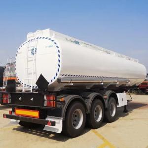 Quality Van Type 30m3 Diesel Transport Aluminum Alloy Engine 350HP Oil Tank Fuel Tanker Truck wholesale