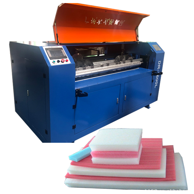 Polyurethane EPE EVA Foam Sheet Automatic Cutting Slitting Machine at 200 r/min Speed