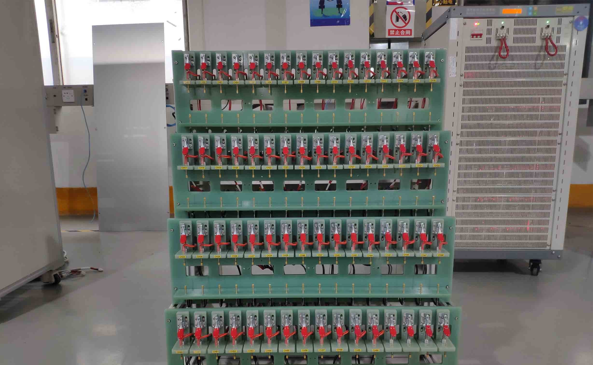 Intelligent Lock Battery Cycler System , 10V10A Battery Discharge Test Equipment