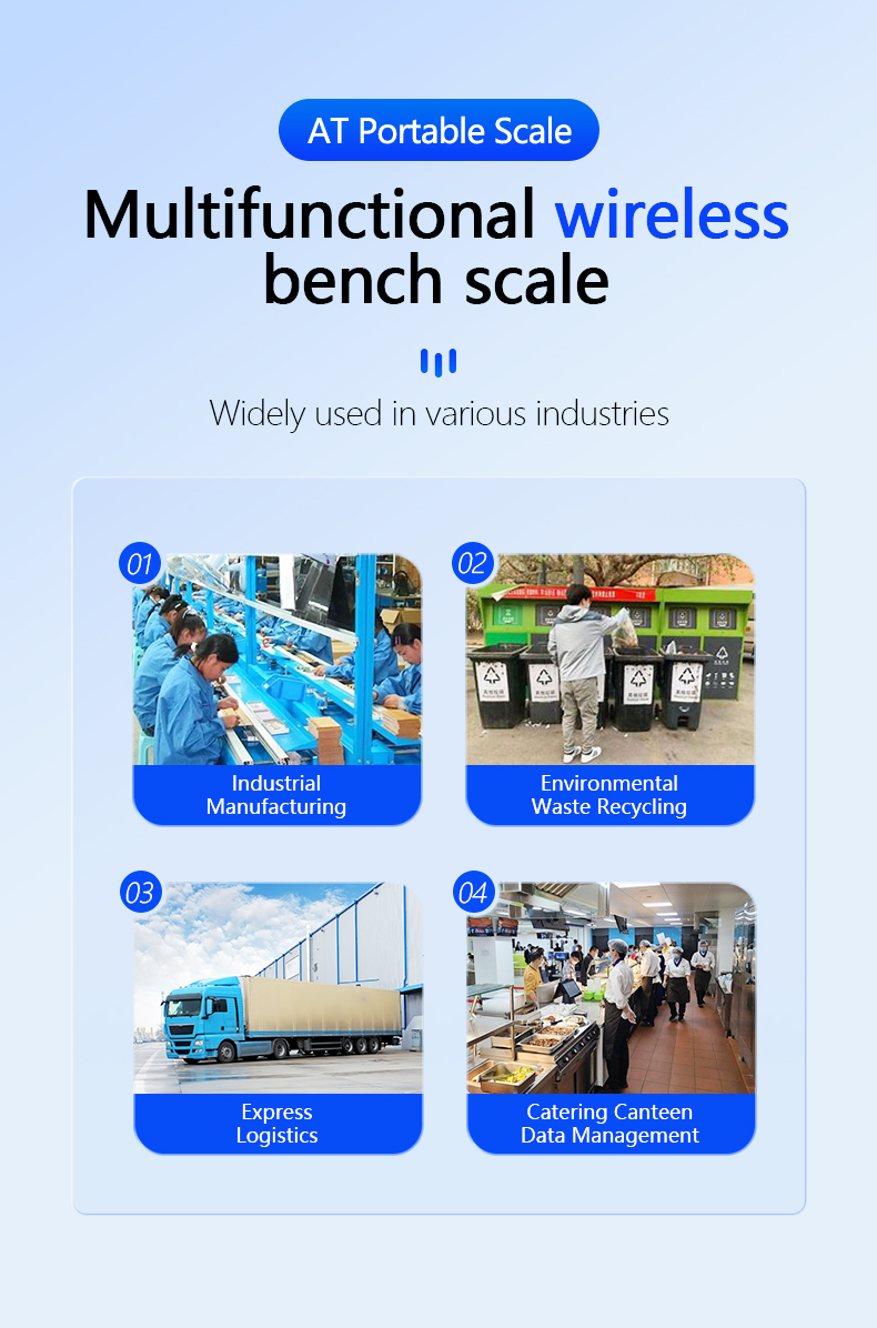ODM Supported Industrial Weighing Scale with Bluetooth Connection and LED Monitor