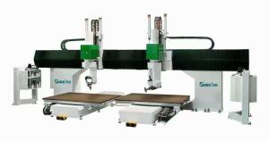 Quality Gantry Sawing 5 Axis CNC Machining Center For Solid Wood Furniture wholesale