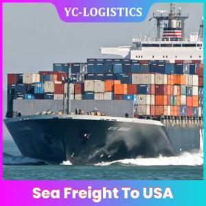 Quality High Efficiency 5 To 6 Days Door To Door Sea Freight To USA wholesale