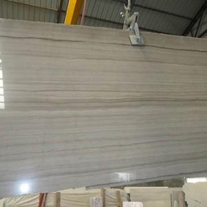 Quality Hot selling big slab polished wood grain marble tile wholesale