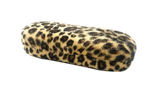 Quality Hard Eyewear Case, Glasses Holder For Women, Girls, Teens- Faux Animal Fur, Jaguar wholesale