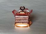 P4-Arabia Exquisite Imitation metal base Louhua Lily Sugar bowl