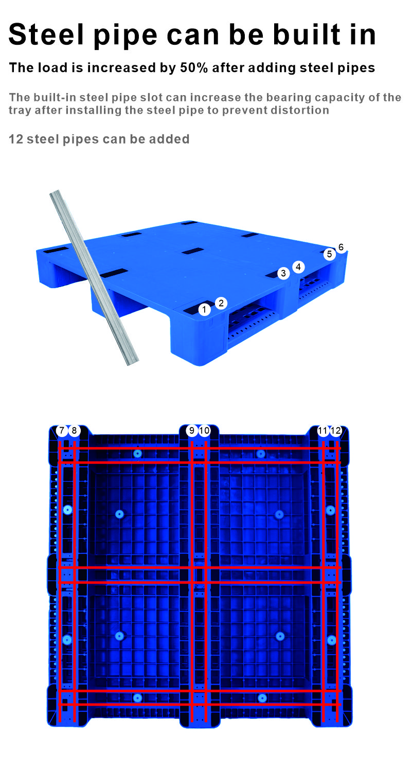 Customized Logo Chinese Light Duty Forklift Industrial Cantilever Racking Plastic Pallet