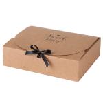 Hot Stamping Logo Foldable Cardboard Paper Jewelry Gift Boxes