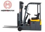 Rear Wheel Driven 1500kg 3 Wheel Electric Counterbalance Forklift
