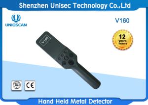 Quality Airport Handheld Metal Detector Wand 100 Hours Long Standby Time V160 wholesale