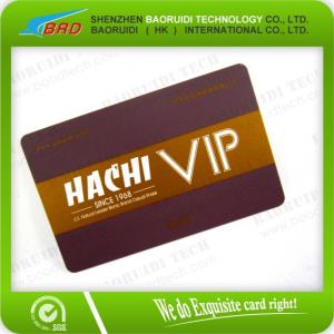 Quality Barcode pvc card for vip membership wholesale