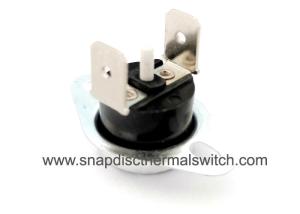 Quality Vertical Terminal Snap Disc Thermal Switch Bimetal Snap Disc Thermostat wholesale