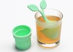 Leaf Shape Loose Leaf Silicone Tea Infuser Steeper Food Grade