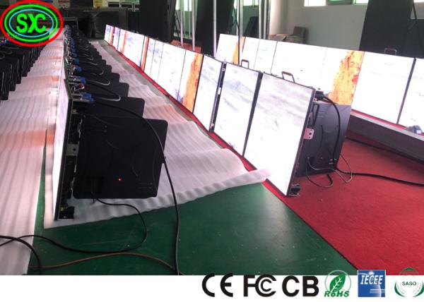 Noiseless Ultra Thin Wall Indoor Outdoor P4 Rental Led Display Advertising 3