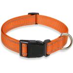 Professional-Grade Reflective Dog Collar - Adjustable Nylon Pet Collar with