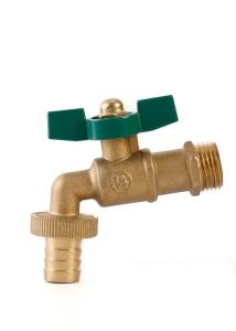 Quality 1/2&quot; Antiwear Brass Bibcock Valve Rustproof With Butterfly Handle wholesale