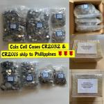 CR2025 CR2016 CR2032 Coin Cell Cases With Spacer And Spring