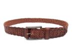 Vintage Business Mens Casual Leather Belt / Cowhide Belts For Mens