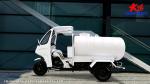 300CC Semi Cabin Water Tank Tricycles Tuk Tuk 3 Wheel Motorcycle Curb Weight