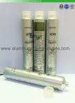 Hand Cream Aluminum Collapsible Tubes Silk Screen Printing 100% Recyclable