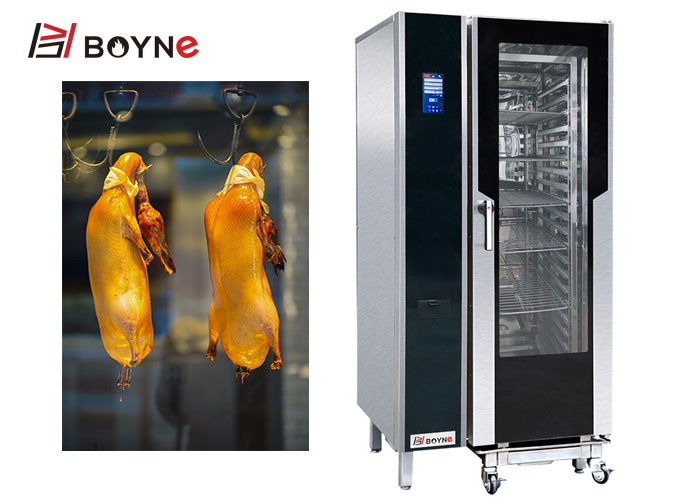 Commercial Kitchen Cooking Equipment 20 Layers Stainless Steel Touch Screen Version Electric Combi Oven
