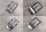 34MM Female 304 Stainless Steel Silver Color Metal Belt Buckle With Screws