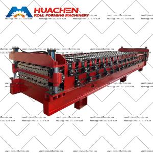 Quality Roof Sheet Double Deck Roll Forming Machine wholesale