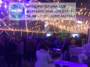 Quality Luxury Clear Roof Top Wedding Party Tent Event Canopy for 200 People wholesale
