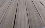 Burma Teak Quarter Cut Veneer Yellow With Black Line