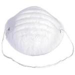 Lightweight White N95 Disposable Masks For Personal Care , Working