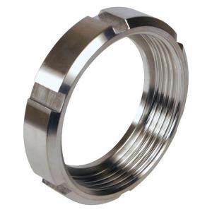 Quality Stainless Steel Round Sanitary Union Nut DIN Sanitary Pipe Fittings wholesale
