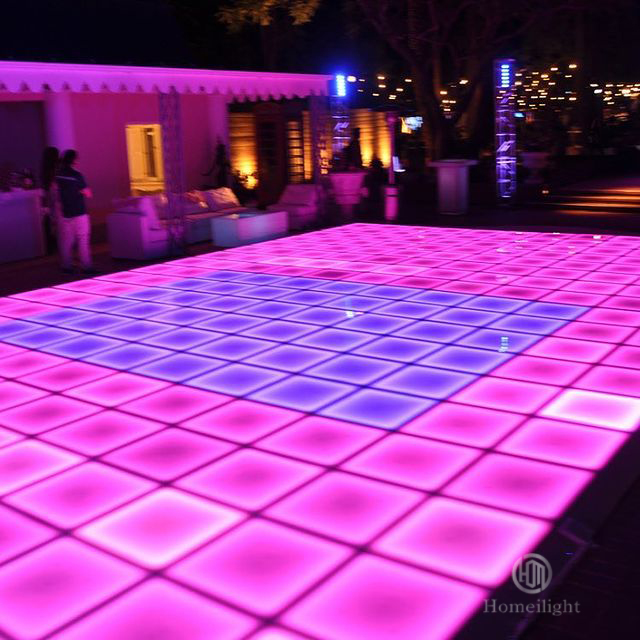 Christmas LED Dance Floor Lights for Event Single Party Year Reunion 50*50*7cm Tiles
