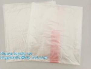 Quality Pva water soluble trip laundry bags pva plastic bag top sale, Disposable Water Soluble PVA Laundry Bag for Hospital Infe wholesale