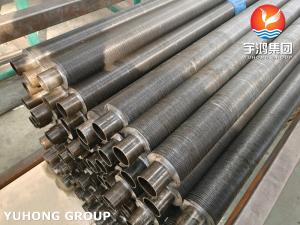 Quality Stainless Steel Embedded G Fin Tube, ASTM A249 TP304 Welded Tube With Aluminum 1060, Dry Kiln Application wholesale