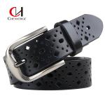 Cowhide Ladies Leather Belt Adjustable Size Standard Length