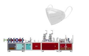 Quality Nonwoven Fabric Disposable N95 Face Mask Making Machine wholesale