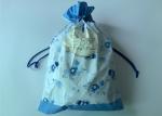 Reusable Customized Double Drawstring Bags For Promotional Gift / Clothes