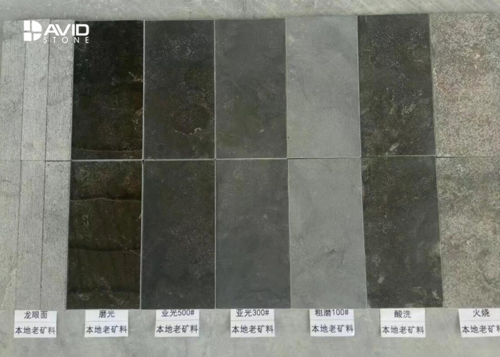 Grey Natural Limestone Tiles For Kitchen / Bathroom Floor Sound Insulation