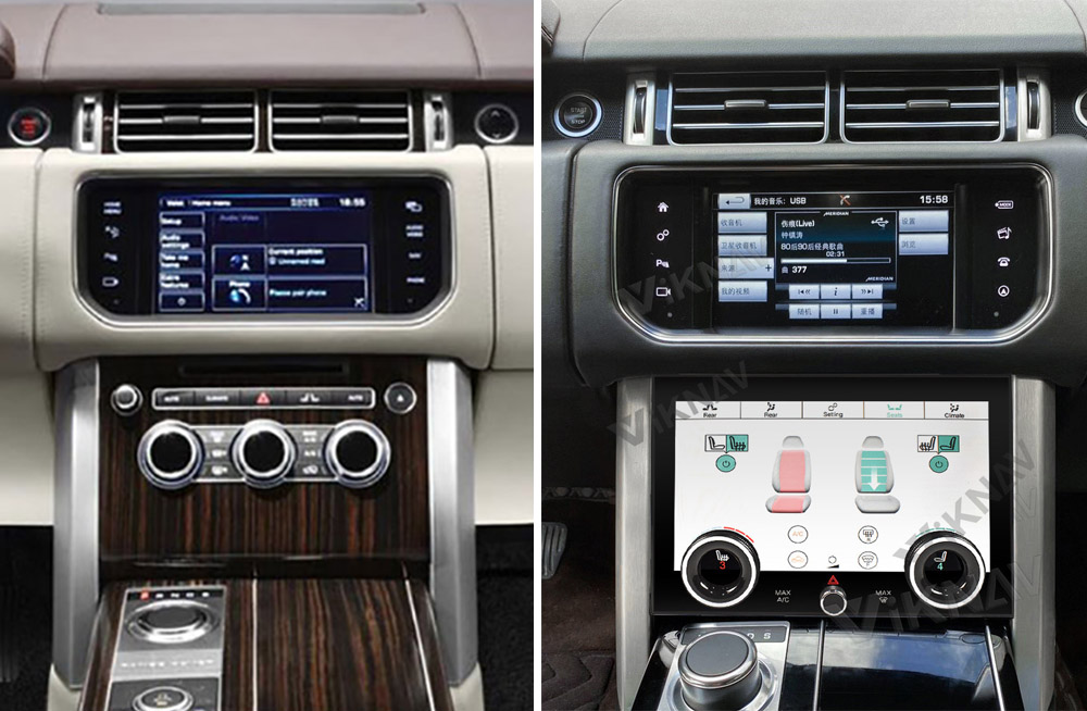 IPS LCD L405 Range Rover Car Stereo 12.3inch DVD Multimedia Player
