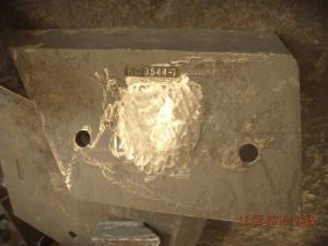 Quality High Cr Wear-resistant Casting Parts Iron Chute Liner Hardness More Than HRC54 wholesale