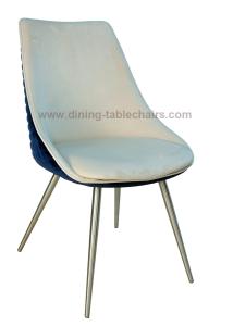 Quality Velvet Upholstered Stainless Dining Chair Livingroom Chair Leisure Chair wholesale