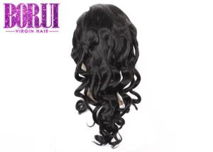 Quality Brazilian Glueless Full Lace Human Wigs 250% Density Loose Wave No Shedding wholesale