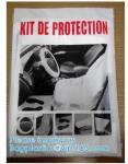 Universal Disposable Transparent Car Seats Cover Car Steering Wheel Covers