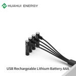 NSC Aaa 01 Micro USB Rechargeable Li Ion Battery 1.5 Volt 400mAh