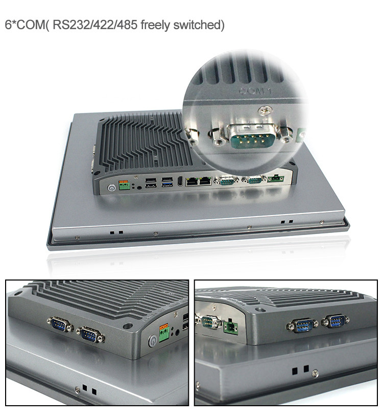 Outdoor 15 Inch RS232 WIFI Industrial Touch Panel PC For Gas Station