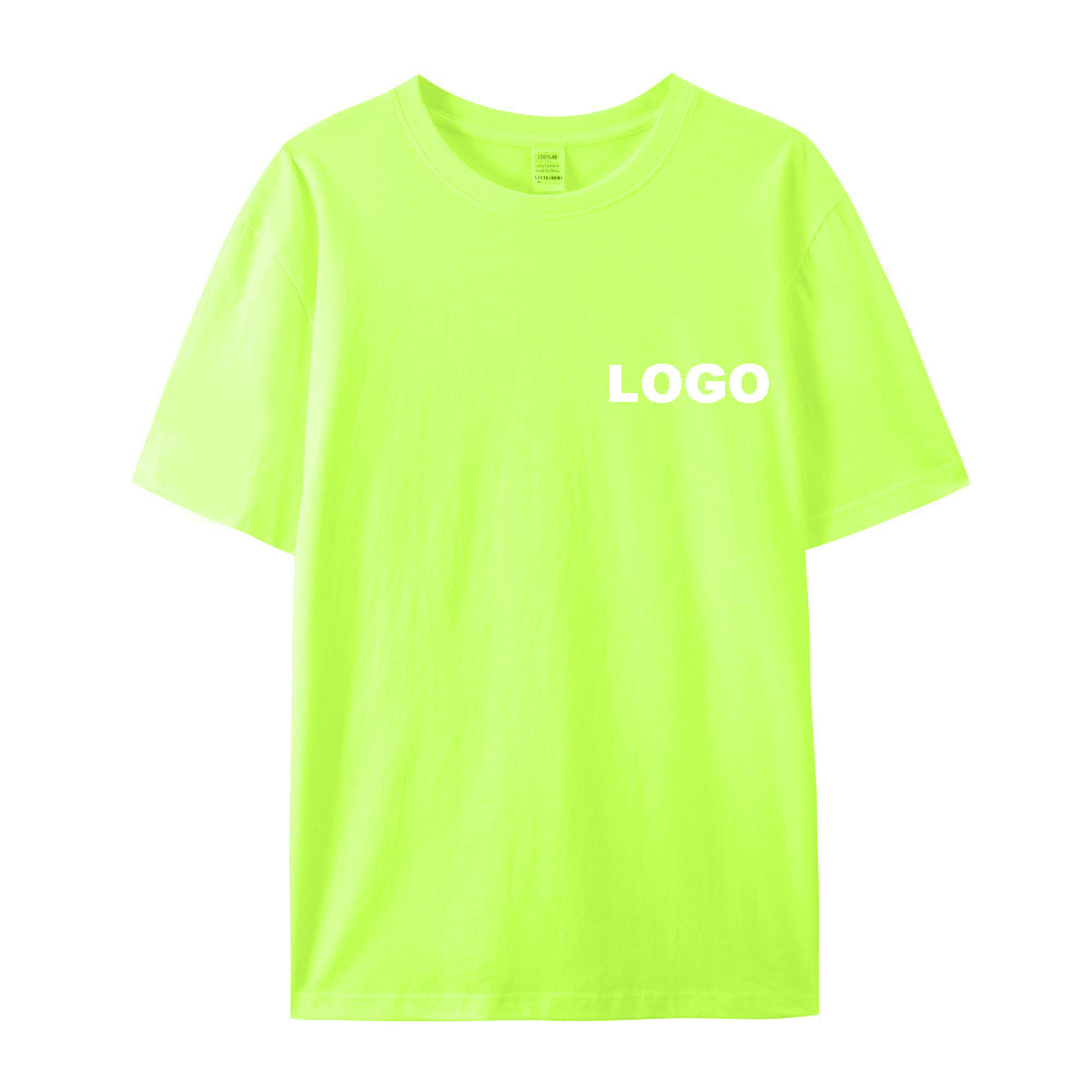 OEM ODM Men's T-Shirts with Custom Logo and Classic Style 100% Cotton Oversized Shirt