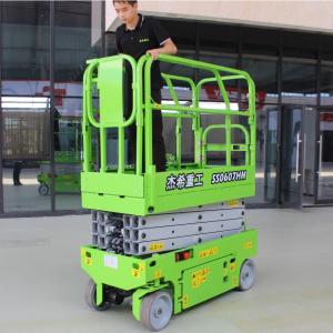 Quality Hydraulic 6m self propelled scissor lift with 230kg capacity for indoor wholesale