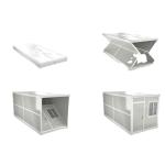 Customizable Prefabricated Light Steel Luxury Villa House with PVC Sliding