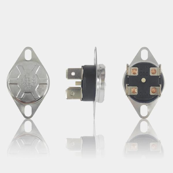 Industrial HCET KSD302 Bi Metal Temperature Switch Snap Action Thermostat