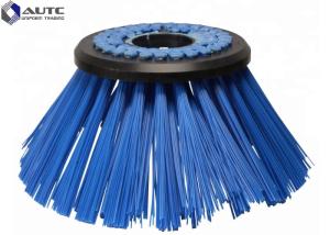 Gutter Brooms Street Sweeper Brush , Road Cleaning Brush Customized Filament